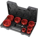 COFFRET DE 8 SCIE CLOCHES HSS DE 38 A 86 MM