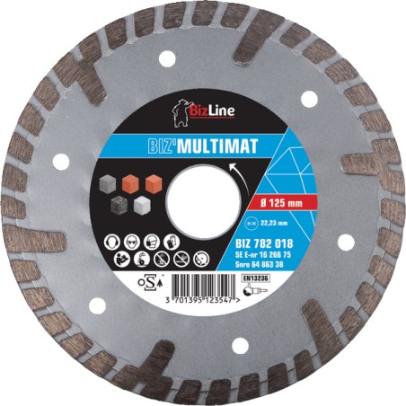 DISQUE DIAM MULTI 125MM