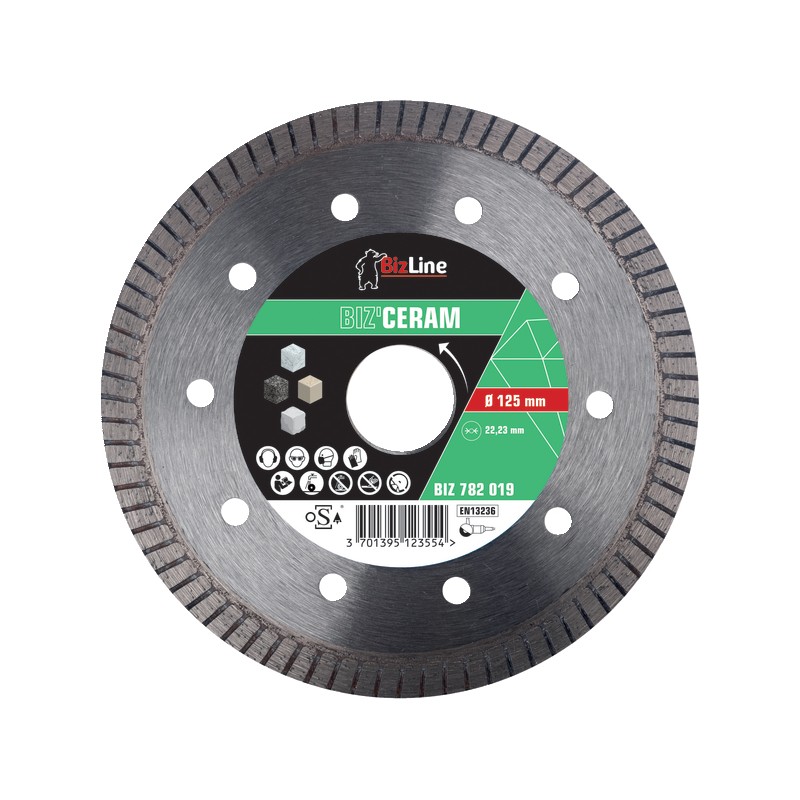 DISQUE DIAM CERAM 125MM