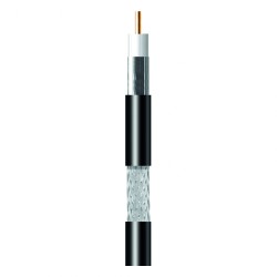 CABLE COAXIAL CLASS A 17PATCA 1.13/4.7/6.6MM NOIR 250M