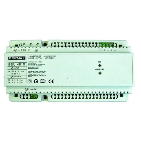 ALIMENTATION VIDÉO 12Vac/1,5A-18Vdc/1A