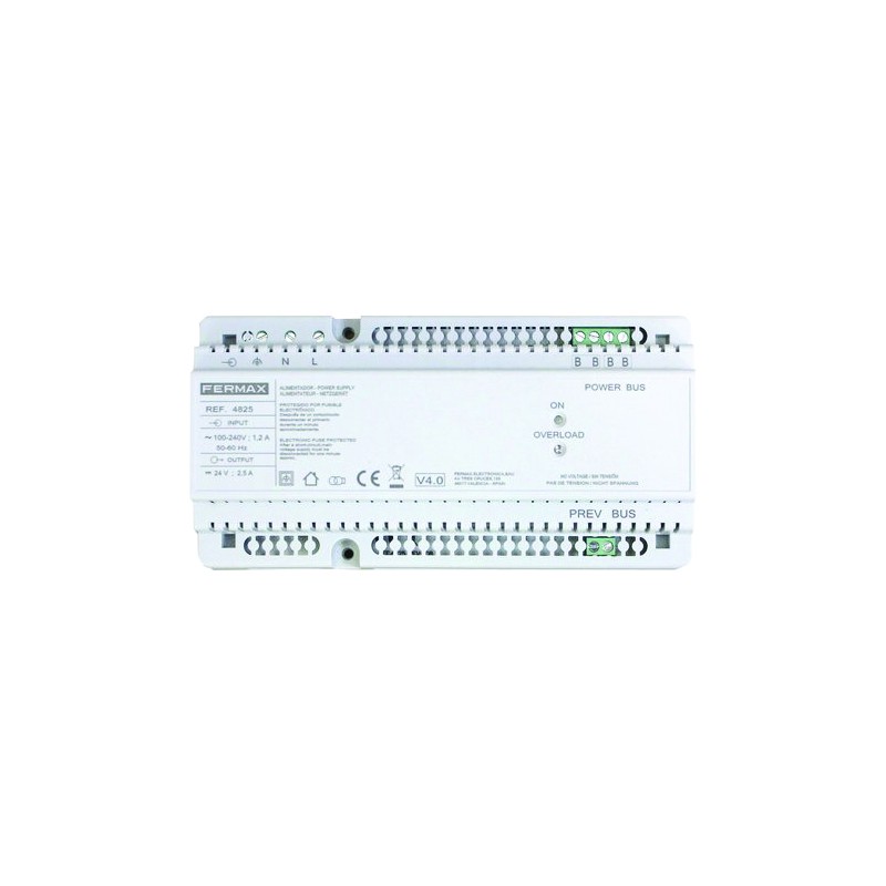 ALIMENTATION+FILTRE DIN10 24VDC-2.5A