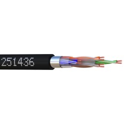 CABLE CAT5E F/UTP INT/EXT LSZH 1X4P NOIR BOX250M