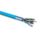 CABLE CAT6 F/UTP LSZH 1X4P BOX 305M MMC BLEU