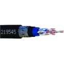 CABLE U/FTP CAT6A POSE EXT ANTI RONGEUR NOIR 100M