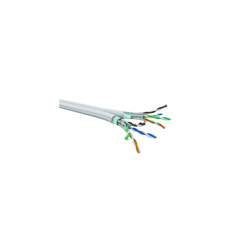 CABLE CAT6A F/FTP LSZH 2X4P VIOLET 500M