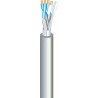 CABLE SYT1 2P 8/10 ALU CUIVRE GRIS AWG20 EN 100M
