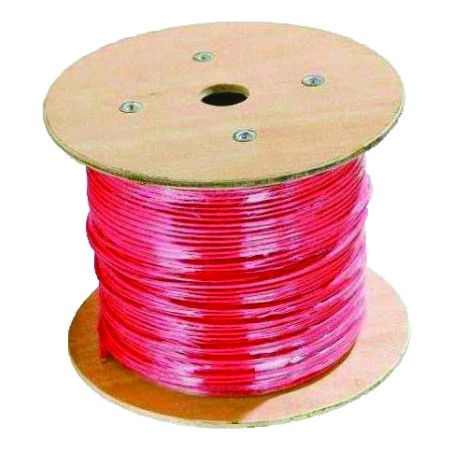 CABLE SYT1 1P 8/10 CUIVRE AE ROUGE EN 500M