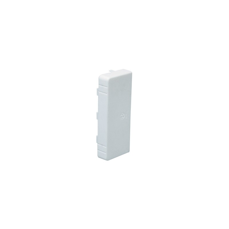 EMBOUT DE FERMETURE LAN GOULOTTE 40X40 BLANC