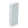 EMBOUT DE FERMETURE LAN GOULOTTE 40X40 BLANC