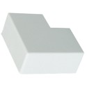 ANGLE PLAT APM 22X12.5 BLANC