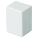 EMBOUT DE FERMETURE LM 22X12.5 BLANC