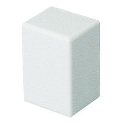 EMBOUT DE FERMETURE LM 22X12.5 BLANC