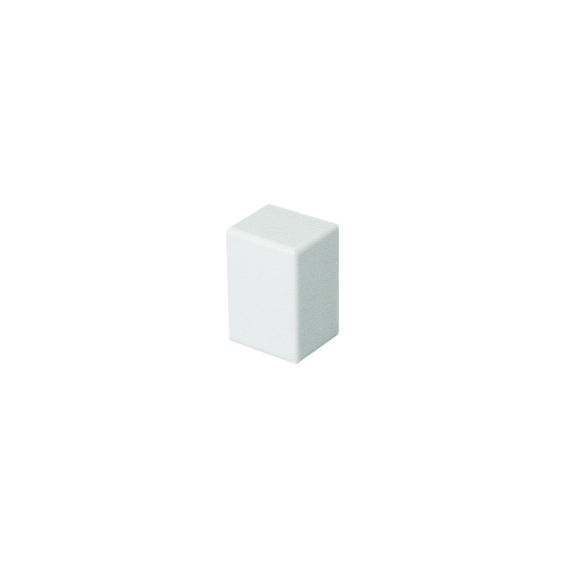 EMBOUT DE FERMETURE LM 22X12.5 BLANC