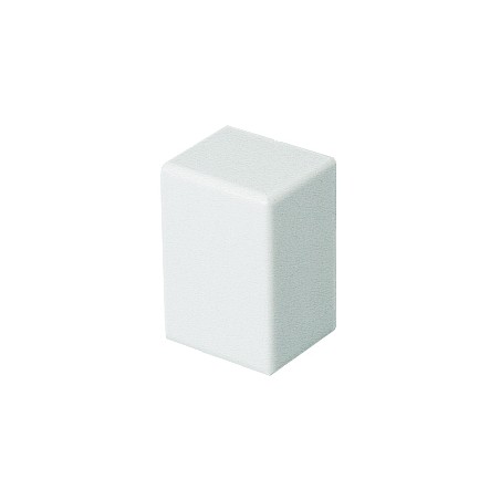 EMBOUT DE FERMETURE LM 22X12.5 BLANC