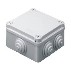 Couvercle de boîte de dérivation avec système de fermeture à vis Diall 100  x 100 mm
