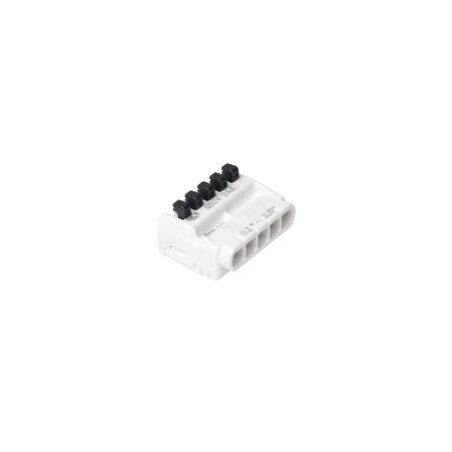 BORNES A LANGUETTE 2.5MM² 5 ENTREES (BOITE DE 50 PCS)