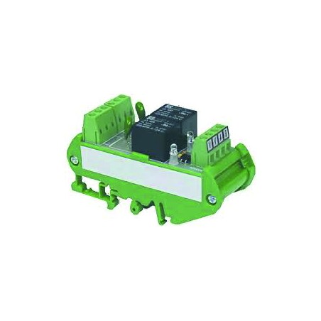 MODULE RELAIS DIN 24VAC/DC 2 REL MAX 250VAC 10A 30VDC 10A
