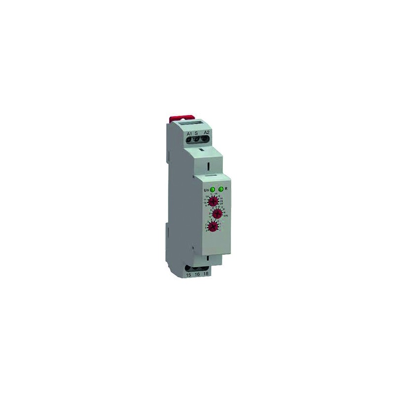 RELAIS MULTIFONCTIONS 10 DIN 12VAC/DC 240VAC/DC 1 SEC A 10 J