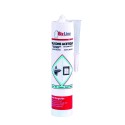 MASTIC SILICONE SANITAIRE BLANC CARTOUCHE 310 ML