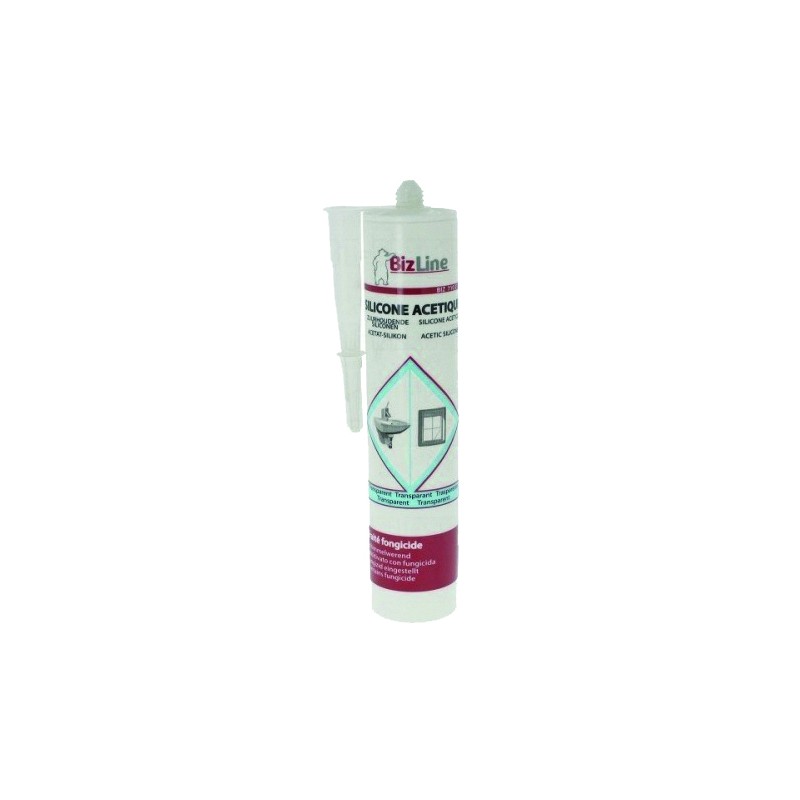 MASTIC SILICONE SANITAIRE TRANSLUCIDE CARTOUCHE 300 ML