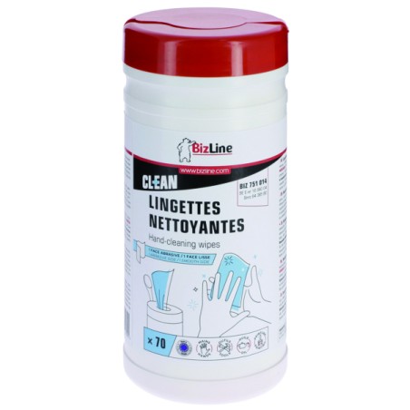 LINGETTES NETTOYANTES SANS SOLVANTS POT 70PCS