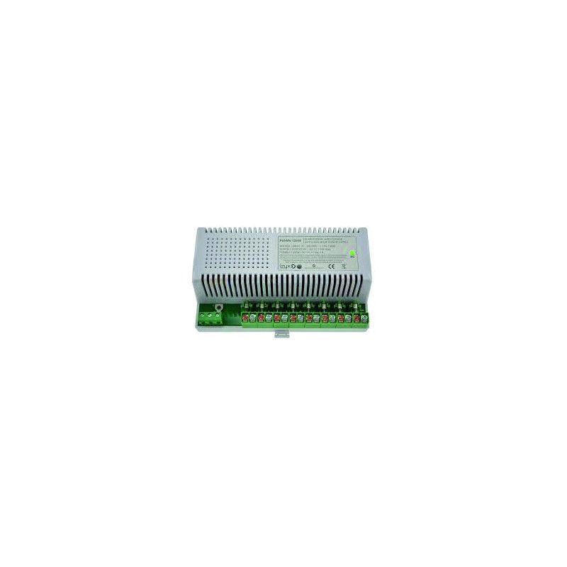 ALIMENTATION RAIL DIN 100-240V AC /24V DC / 2.75A 5 MODULES