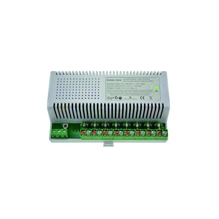 ALIMENTATION RAIL DIN 100-240V AC /24V DC / 2.75A 5 MODULES