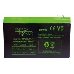 BATTERIE ENERGY POWER 12V 8.5AH EN BAC V0
