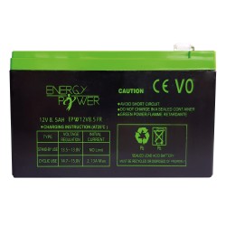 BATTERIE ENERGY POWER 12V 8.5AH EN BAC V0