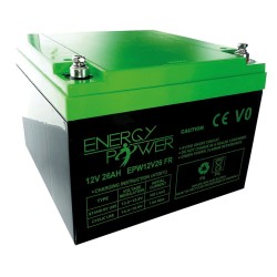 BATTERIE ENERGY POWER 12V 26AH EN BAC V0