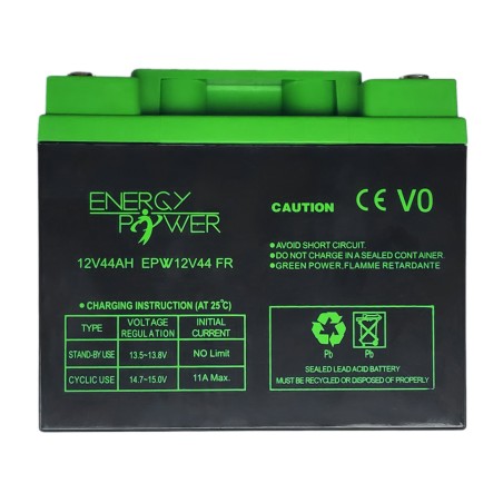 BATTERIE ENERGY POWER 12V 44AH EN BAC V0