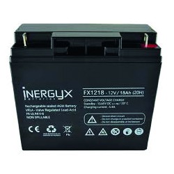 BATTERIE VRLA 12V 18Ah BAC FR UL94 V0 181 x 77 x 167 MM