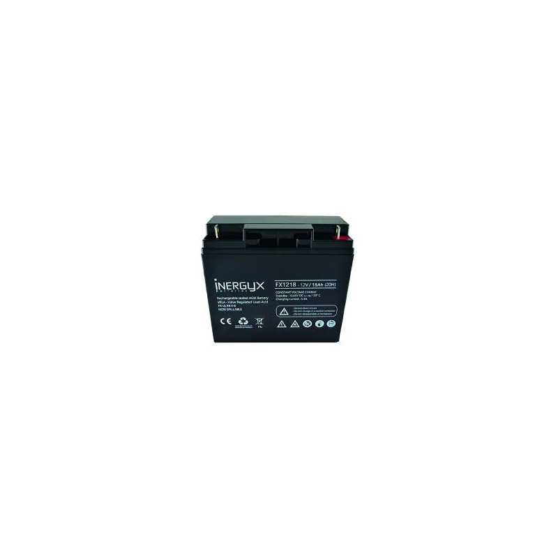 BATTERIE VRLA 12V 18Ah BAC FR UL94 V0 181 x 77 x 167 MM