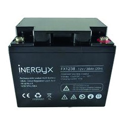 BATTERIE VRLA 12V 38 Ah FR UL94 V0 197 x 166 x 170 MM