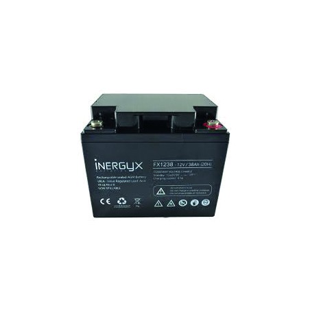 BATTERIE VRLA 12V 38 Ah FR UL94 V0 197 x 166 x 170 MM