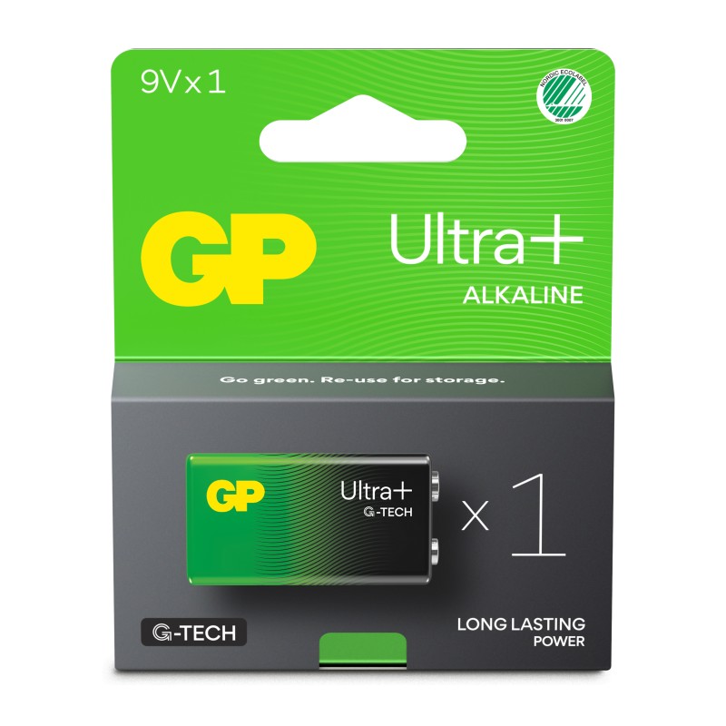 PILE ALCALINE 6LR61 9V ULTRA PLUS (BLISTER DE 1 PCE)