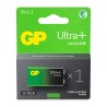 PILE ALCALINE 6LR61 9V ULTRA PLUS (BLISTER DE 1 PCE)