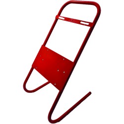 PIED METALLIQUE ROUGE POUR...