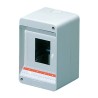 COFFRET PROTEGE PRE EQUIPE POUR BORNIERS SANS PORTE 4 MODULE