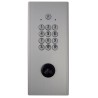 CLAVIER HAUSSMANN ENCASTRE AVEC BOUCHON 2 RELAIS - ARGENT