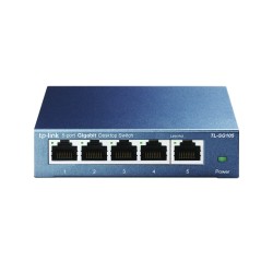 SWITCH DESK 5 PORTS GIGABIT MÉTAL