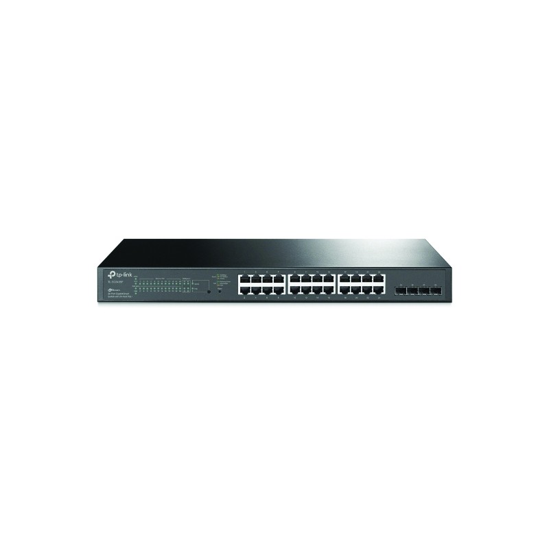 SWITCH RACKABLE 24 PORTS 1G / 24 POE 250W. 4SFP