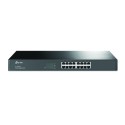 SWITCH 16 PORTS GIGABIT. RACKABLE 19\'\' 1U MÉTAL