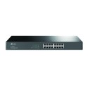 SWITCH 16 PORTS GIGABIT. RACKABLE 19'' 1U MÉTAL