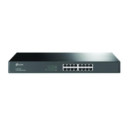 SWITCH 16 PORTS GIGABIT. RACKABLE 19'' 1U MÉTAL