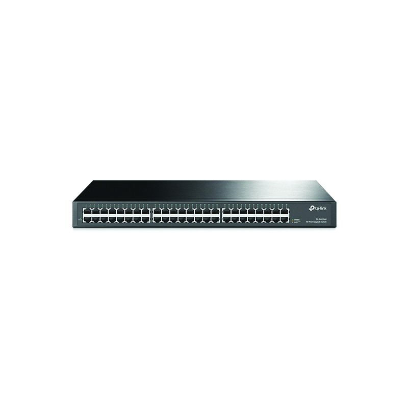 SWITCH 48 PORTS GIGABIT 19'' 1U MÉTAL