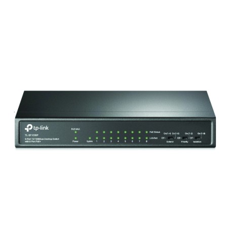 SWITCH DESK 8 PORTS 10/100 M / 4 PORTS POE BUDGET 58W