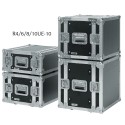 FLIGHT CASE . 19\'\' 10U - L 545 X P 482 X H 510 MM . FDS