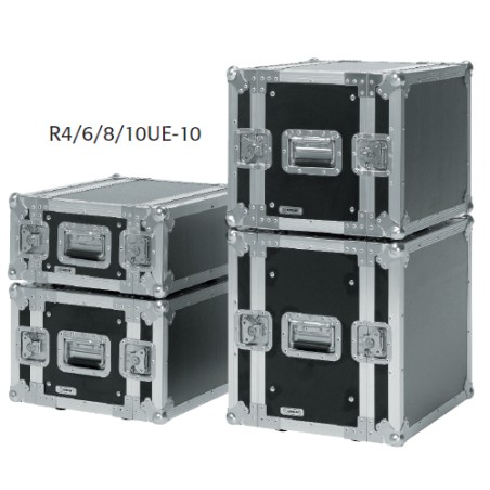 FLIGHT CASE . 19'' 10U - L 545 X P 482 X H 510 MM . FDS